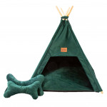TeePee stan Golden dog 75 x 75 x 90 cm - zelený